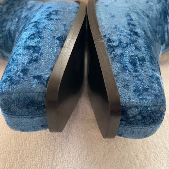 NEW STELLA MCCARTNEY Cowboy Crushed Velvet Boot - Picture 14 of 14